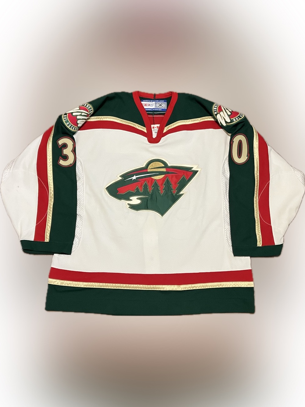 Minnesota Wild “Mccarthy” CCM Authentic NHL Hockey Jersey Size 56